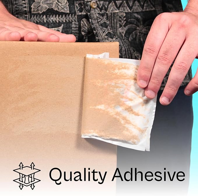 10" x 12" Clear Packing List Envelope Back Load Plain Face - Image 6