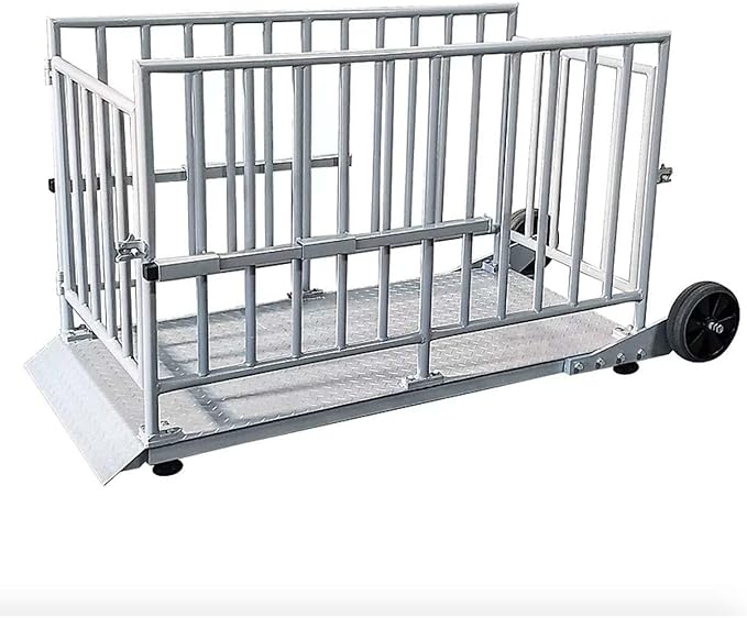 Liberty LS-930-5’x30 Cage System Portable Livestock Animal Weighing Scale | - Image 2