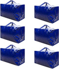 VENO 6 Pack Moving Bags and Large Christmas Decoration Storage Bins by Veno
