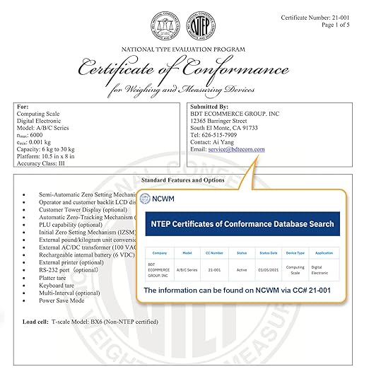 Price Computing Scale NTEP Certified - Image 4