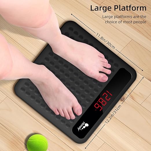 himaly Digital Body Weight Scale Bathroom Scale, Step-On Technology High - Image 2