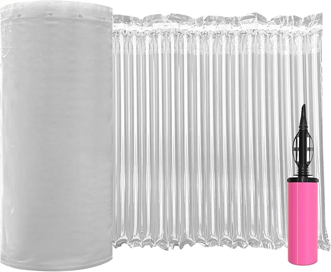 Bubble Cushioning Wrap Roll for Packing 12"x328' Inflatable Bottle Shipping by Hijelyn