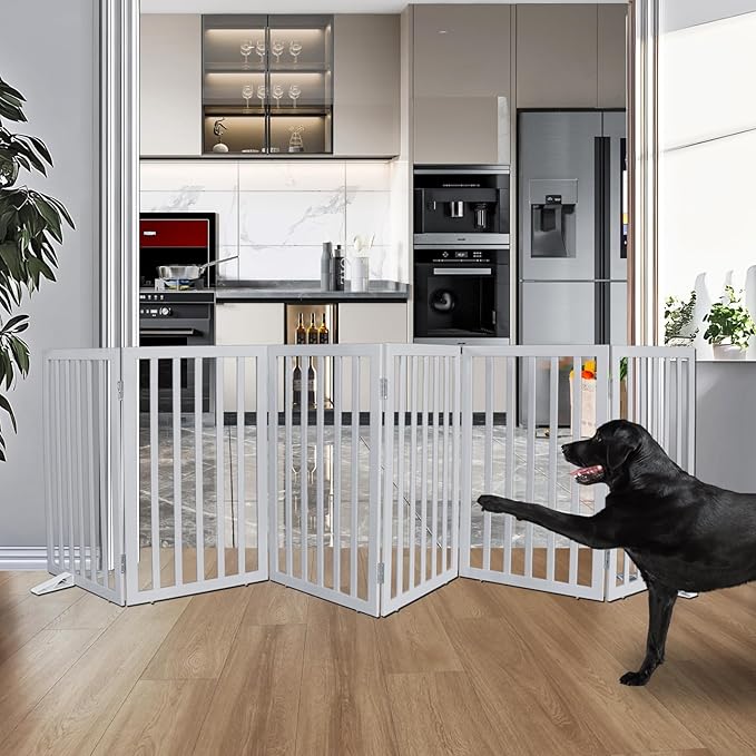 ZJSF Freestanding Indoor Dog Gate - Image 2