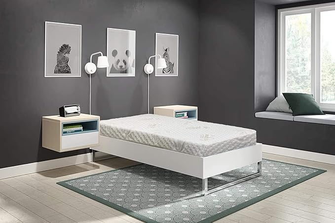 Foamma 3” x 30” x 72” High Density Foam Bunk Mattress, Organic Cotton Cover - Image 2