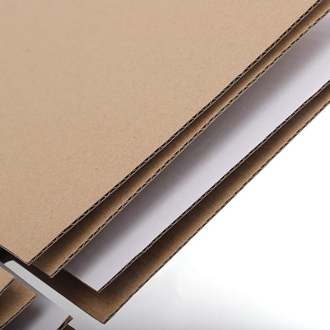 Eupako 4x4x4" Cardboard Box Mailers 25 Pack Brown Cube Corrugated Small - Image 3