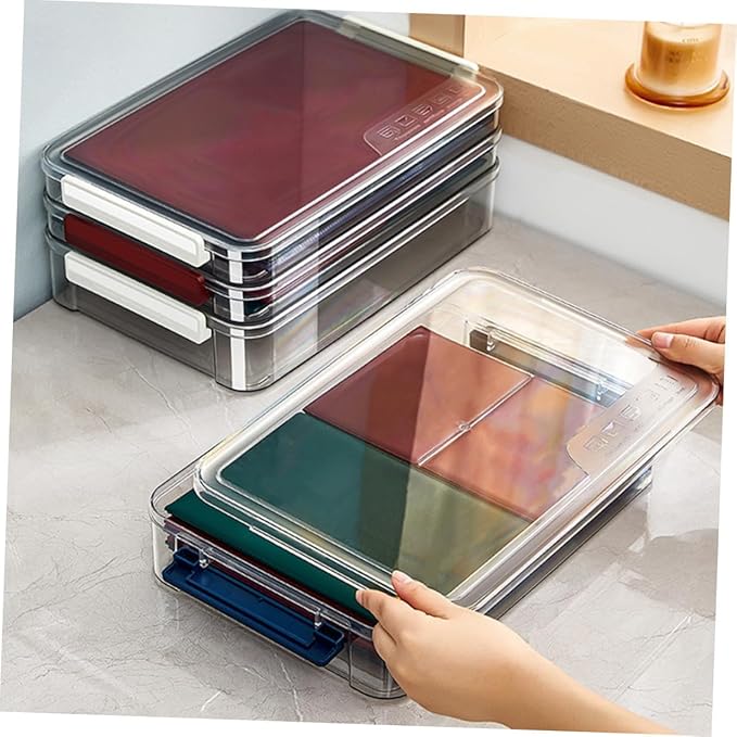 Transparent Stackable File Storage Box - Image 7