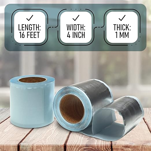 NOON'S UP Super Butyl Tape 16 ft x 4 in x 1mm - Image 2