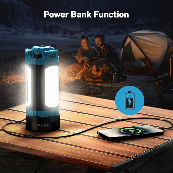 OGERY Rechargeable 10000mAh Camping Light - Image 6