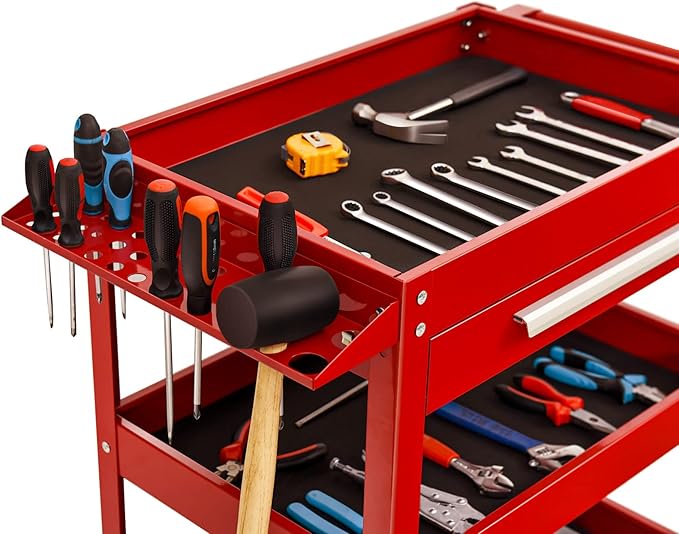 ERGOMASTER Metal Service Utility Cart - Image 7
