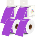 PARLAIM 3x5 inch Rectangle Color Code Stickers by PARLAIM