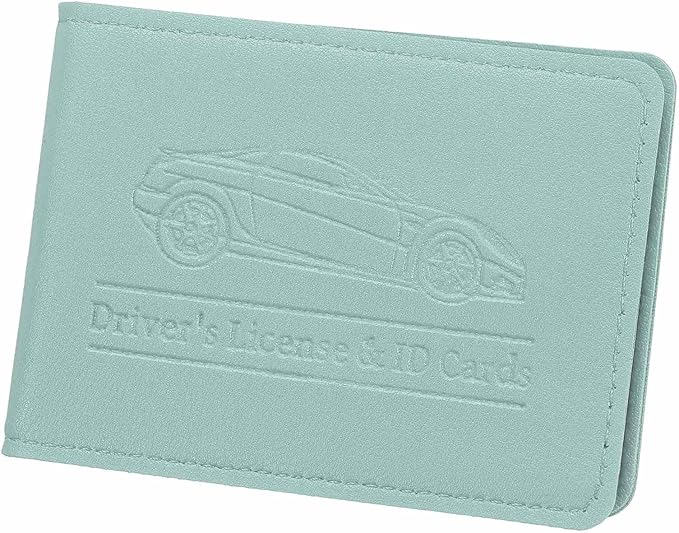 HARFINGTON Car Registration and Insurance Holder PU Leather Vehicle Glove Box by HARFINGTON