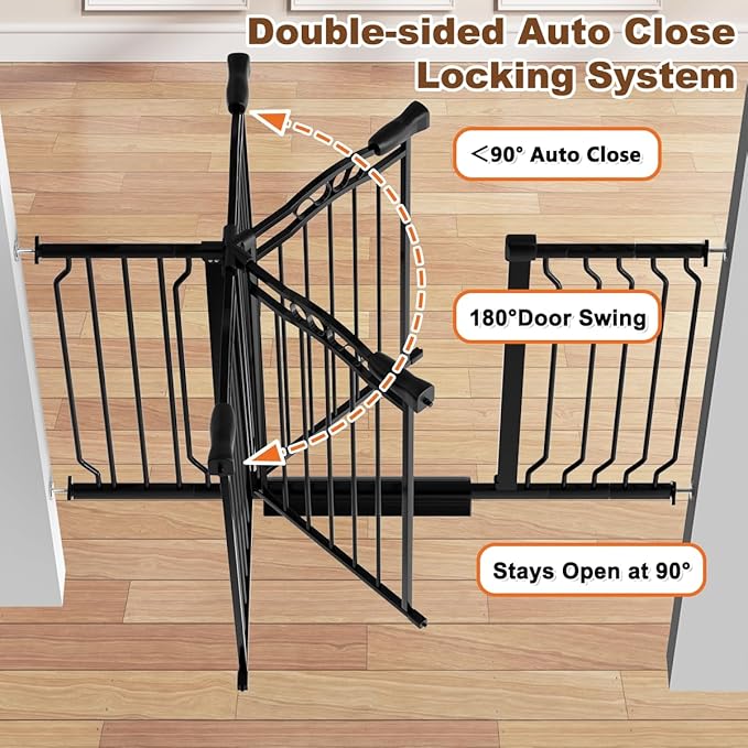 53.1-62.2" Extra Wide Baby Gate - Image 9