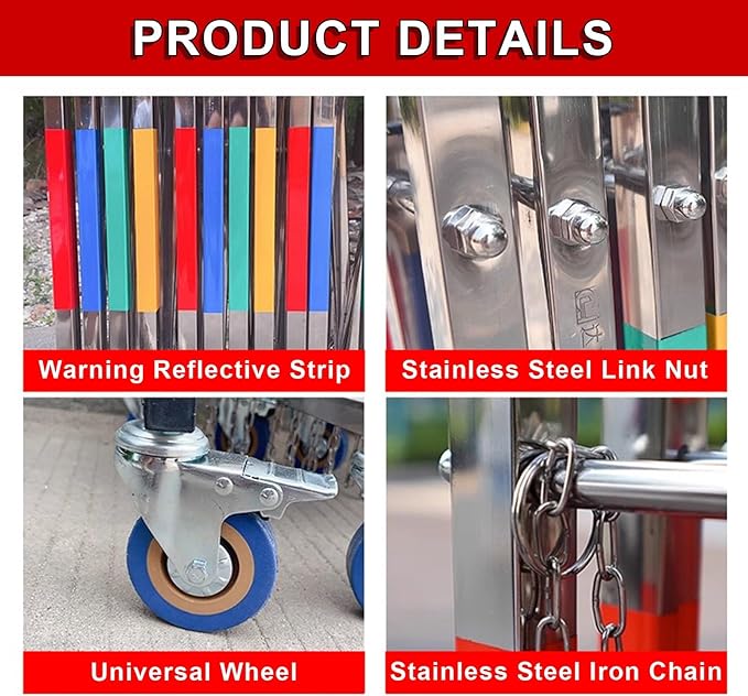 Stainless Steel Expandable Safety Barriers - Image 6