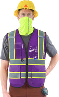 AYKRM 11 color High Vis Reflective Safety Vest by AYKRM