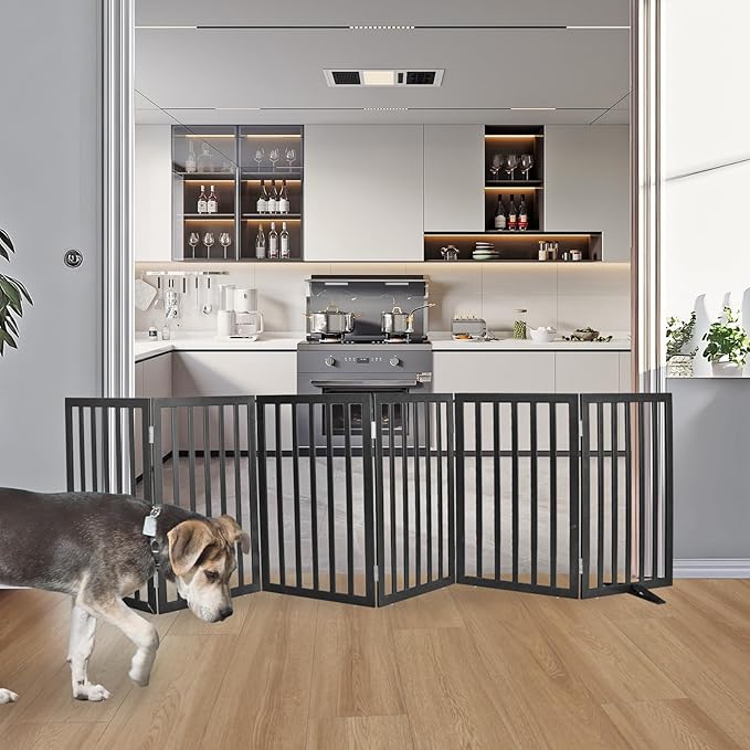 ZJSF Freestanding Indoor Dog Gate - Image 2