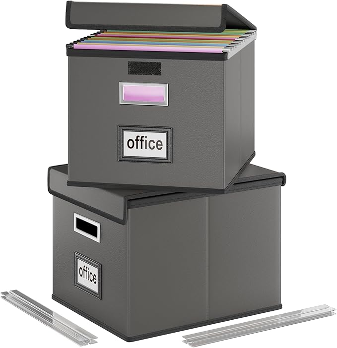 Huolewa File Organizer Boxes by Huolewa