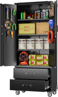 Aobabo 2 Large Drawer Metal Storage Cabinet by Aobabo