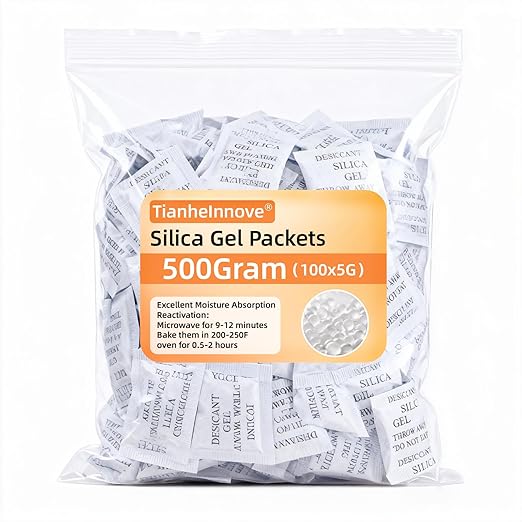 100-Pack 5Gram Silica Gel Packets by Unknown