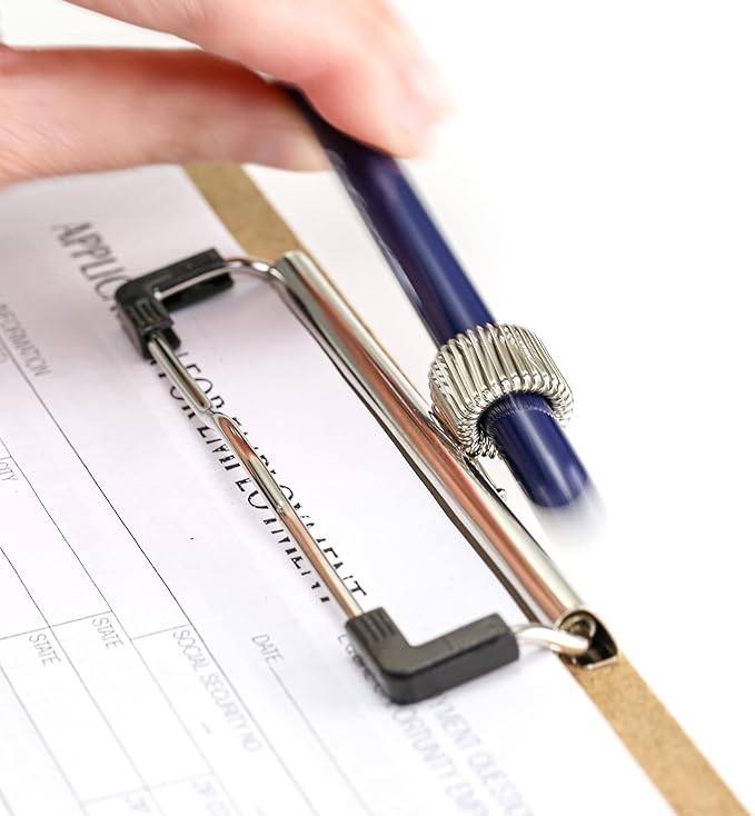 Officemate Wood Clipboard, Letter Size, Low Profile Clip - Image 5
