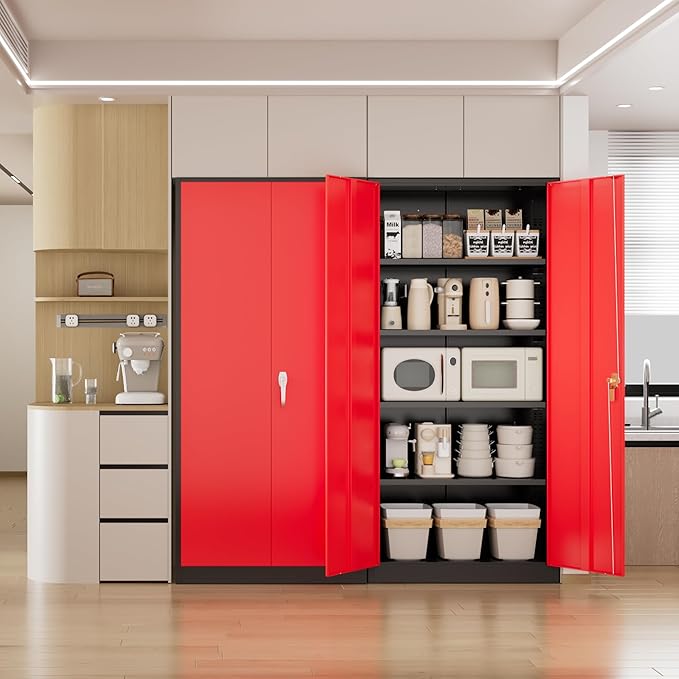 Pataku Metal Storage Cabinet, File Cabinets - Image 8