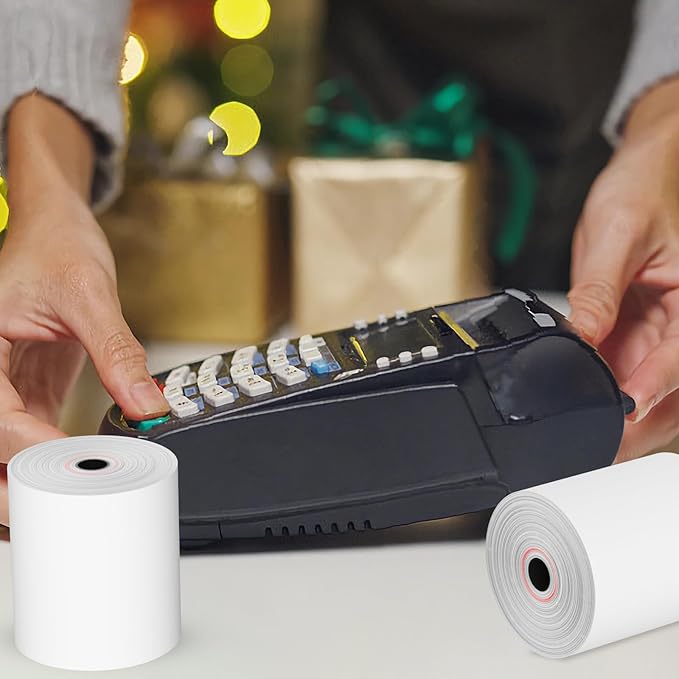 3 1/8" x 230' Thermal Paper Receipt Rolls, Cash Registers, Credit Card - Image 8