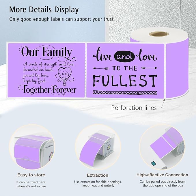 3x5 Inch Thermal Label Stickers, Moving Boxes, Address & Inventory Organization - Image 4