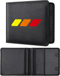 Tri-Color Sports Car Leather Registration and Insurance Holder, Vehicle Glove by Unknown