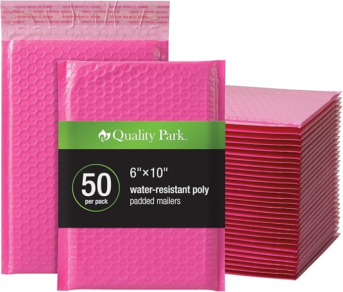 Quality Park Bubble Mailers, 6 x 9 Inch, Padded Envelopes, Shipping Envelopes by Quality+Park