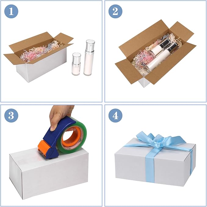Hoikwo 9x4x4 Shipping Boxes Set of 25 - Image 4