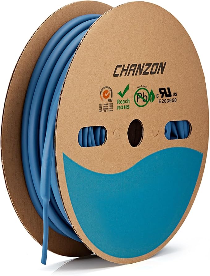 Chanzon 3:1 Ratio 3/16" Heat Shrink Tubing by Chanzon