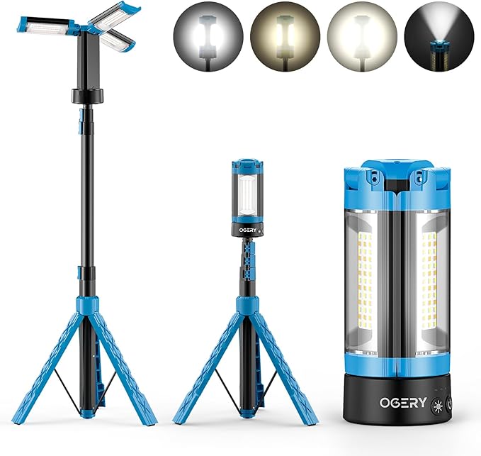 OGERY Rechargeable 10000mAh Camping Light by OGERY