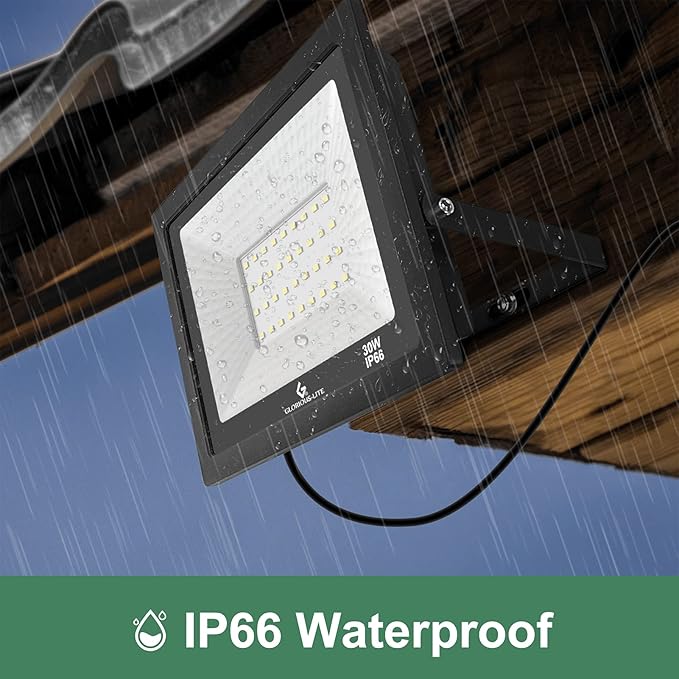 GLORIOUS-LITE LED Flood Lights Outdoor, 100W 10000LM Outside LED Work Light - Image 5