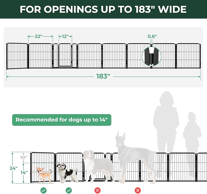 FXW Dog Gate Extra Wide Designed - Image 6