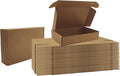 10x6x2 inches Shipping Boxes Bulk 25 Pack Brown, Corrugated Cardboard Box by Unknown