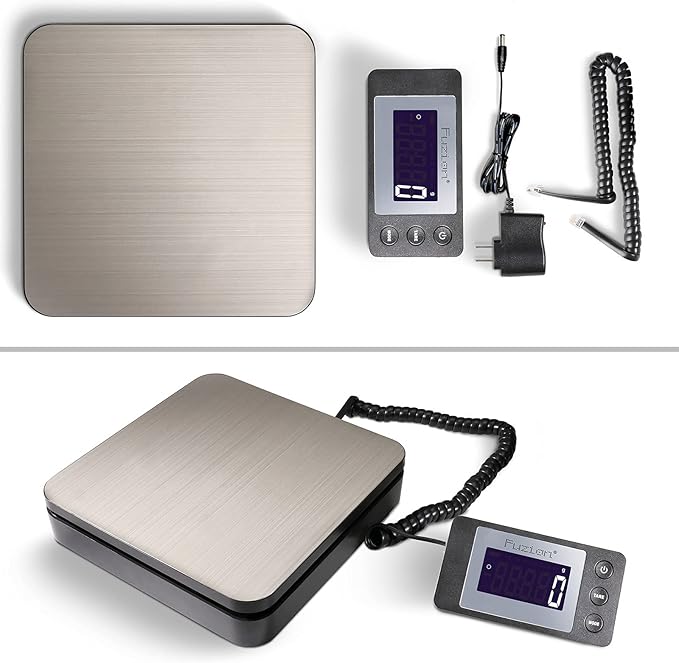 Fuzion Digital Shipping Scale 88lb × 0.1oz, Durable Stainless Steel Postal Scale - Image 6