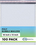 White 10x13 Inch Poly Bubble Mailers |Self Seal Padded Envelopes by MAILERVIEW