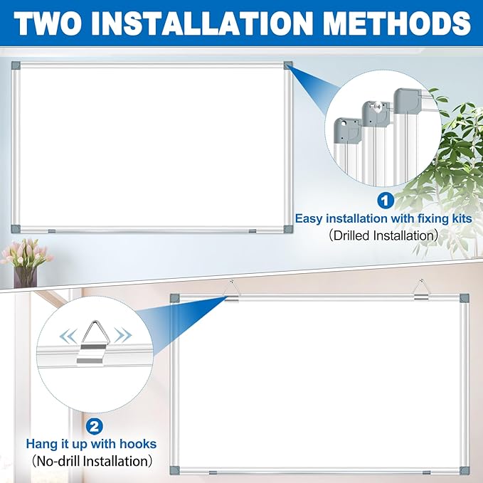 White Board Dry Erase Whiteboard - Image 5