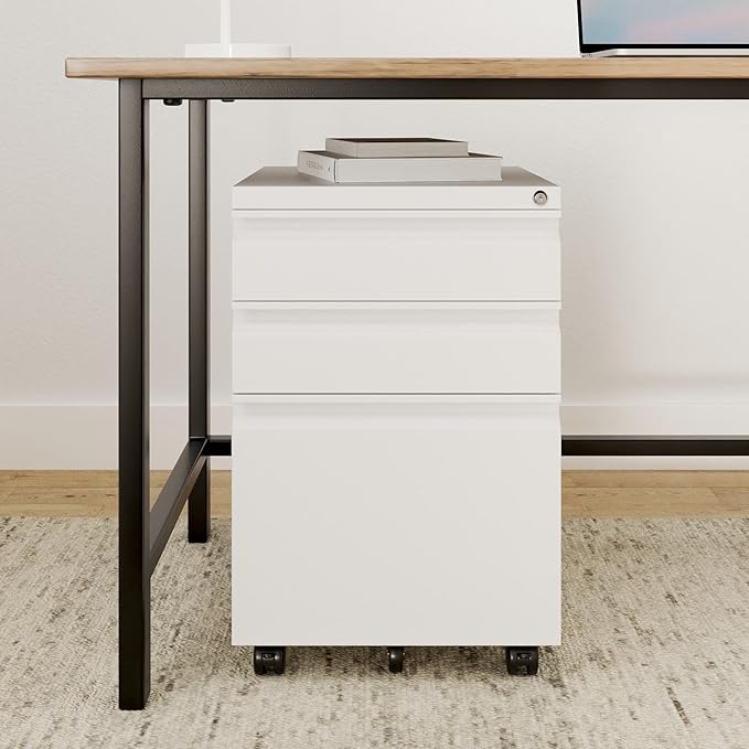 Mount-It! 3 Drawer File Cabinet - Image 2