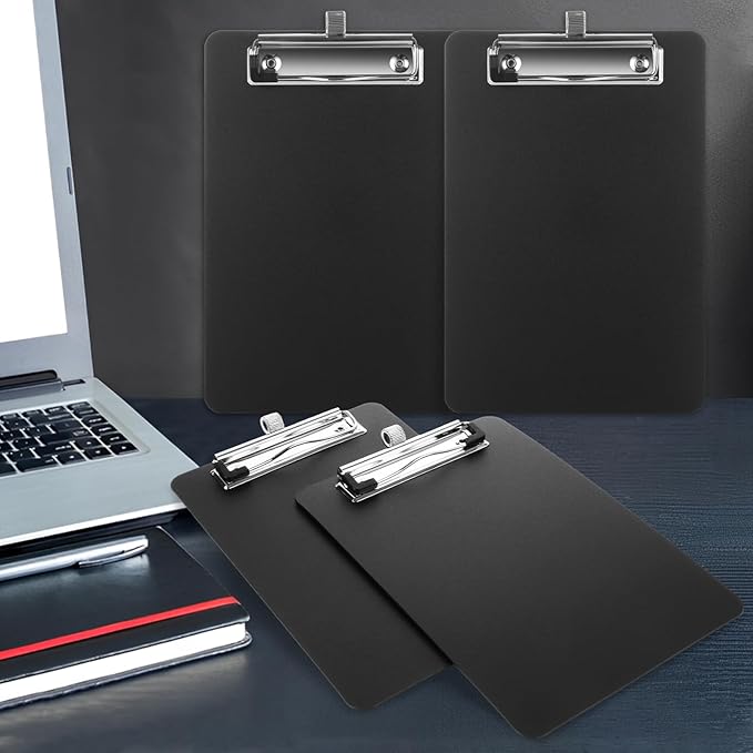 20 Pack Mini Clipboards, 6 x 9 Inch Small Clipboards Pocket Clipboard, Plastic - Image 4