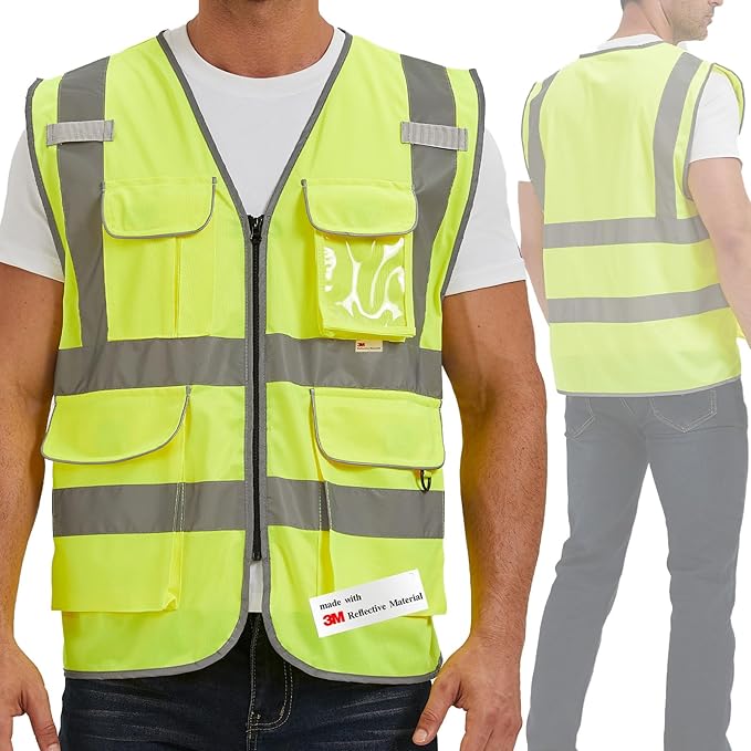 SIFE Reflective Safety Vest High Visibility Vest by SafetyFirst