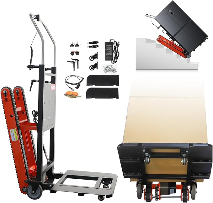 441lbs Electric Stair Climbing Hand Trucks Dolly by ROOMEDAL