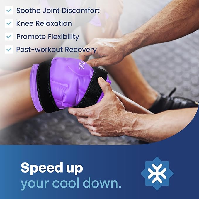 REVIX Reusable Knee Ice Pack Wrap - Image 3