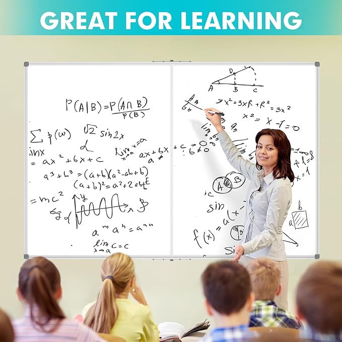 JILoffice Large Foldable White Board 60 x 48 Inches, Dry Erase Magnetic White - Image 6