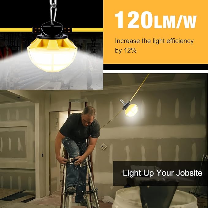 50FT Construction String Lights - Image 2