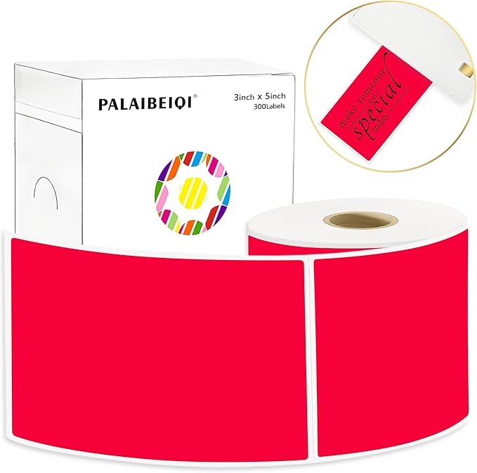 3x5 Inch Thermal Label Stickers, Moving Boxes, Address & Inventory Organization by Palaibeiqi