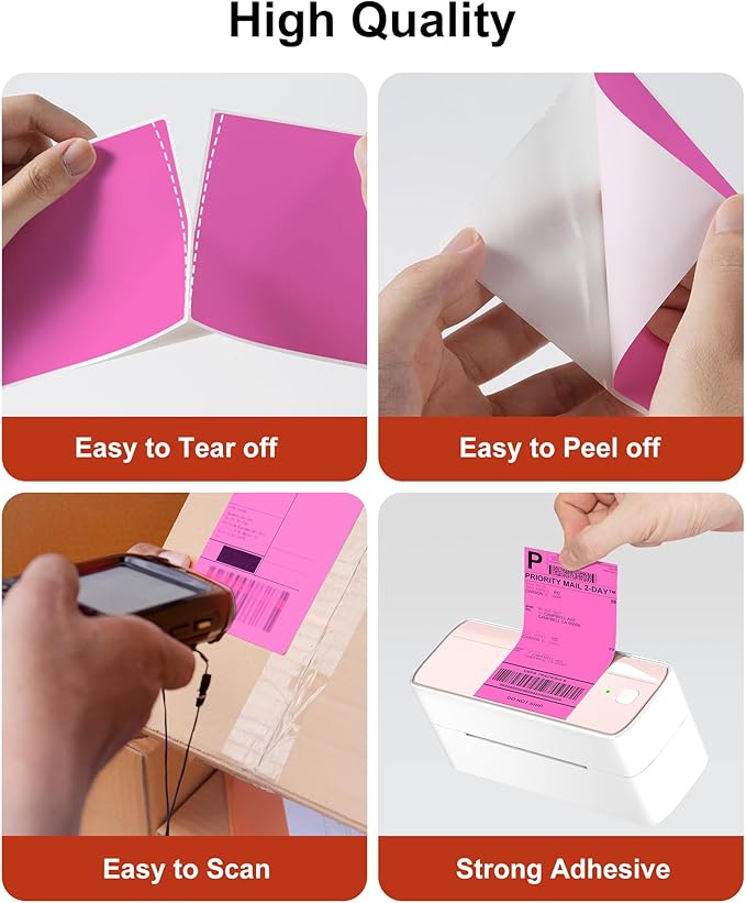 Phomemo 4x6 Thermal Label Printer Paper - Image 4