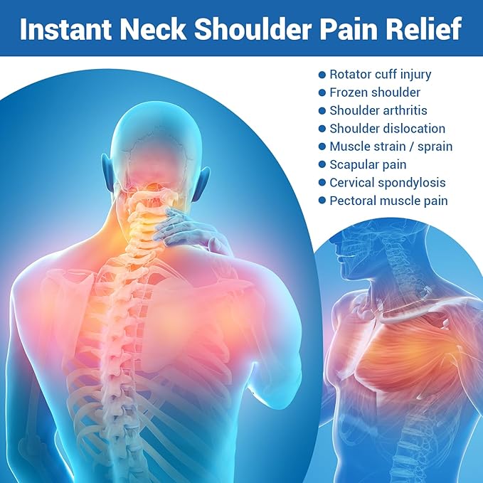 Comfytemp Ice Pack for Neck Shoulders Pain Relief, HSA Eligible FSA Wearable - Image 9