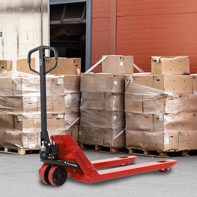 Manual Pallet Jack Truck 6600Lbs Capacity, Professional Pallet Trucks 27" W x - Image 7