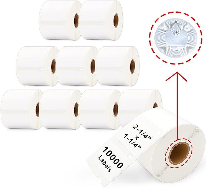 Multi-Purpose White Thermal Labels by VisittheMolabelFlagShip