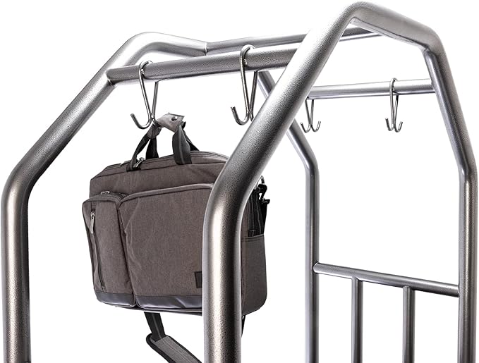 Coastal Luggage Cart Fully Assembled – All-Weather Resistant Stainless Steel - Image 3